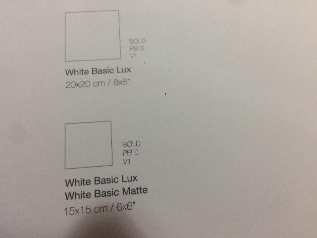 Azulejo cecrisa white basic lux 15xx20