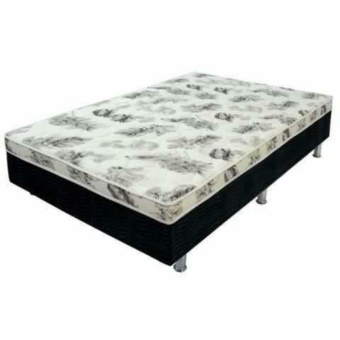 Cama Box Casal 4cm de Espuma