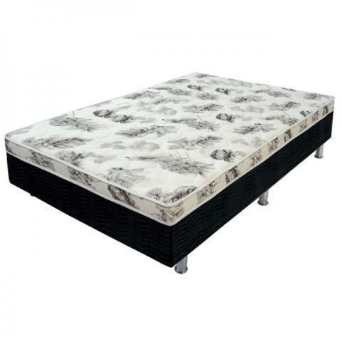 Cama Box Casal 4cm de Espuma