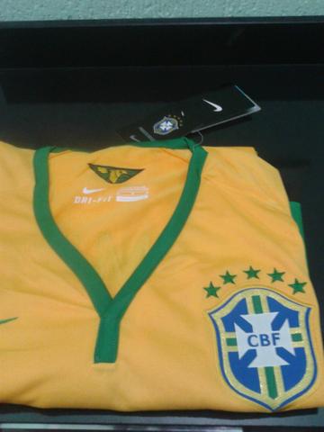 Camisa Seleção Brasileira Brasil  - Nike Dri-fit Nova