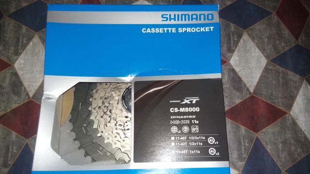 Cassete Shimano XT 