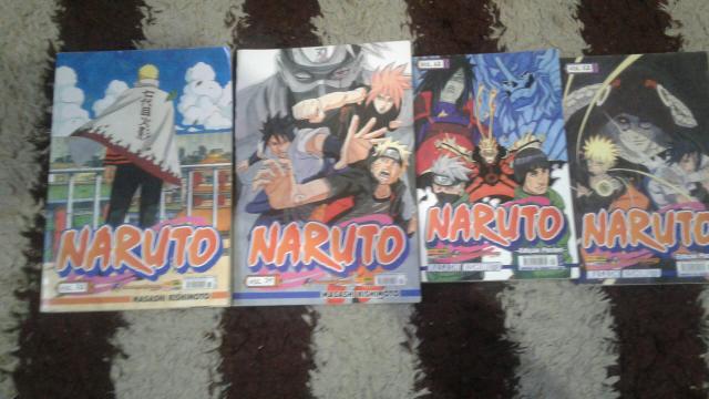 Combo Mangas de Naruto
