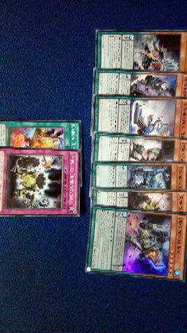 Conjunto 10 cartas dinonévoa yugioh