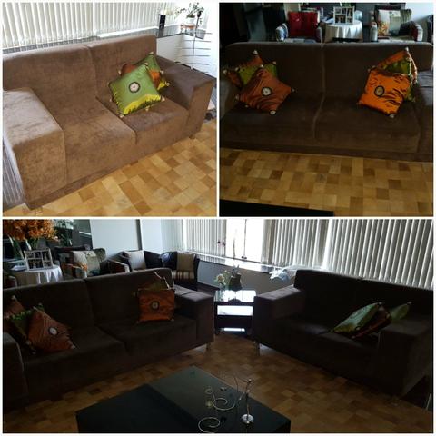 Conjunto estofado padrão Prima Linea