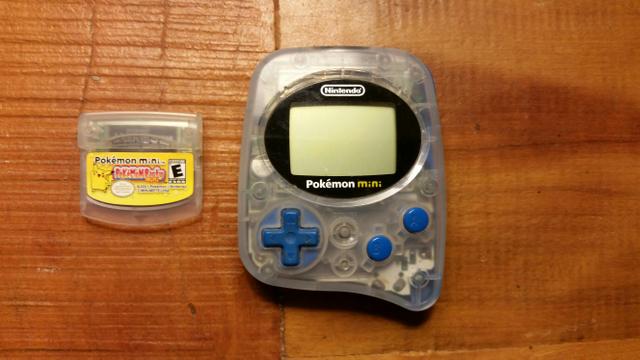 Console raro Pokemon Mini +jogo pokemon Party Original