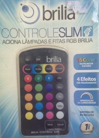 Controle slim Brilia, novo