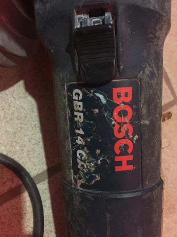 Lixadeira angular de concreto Bosch