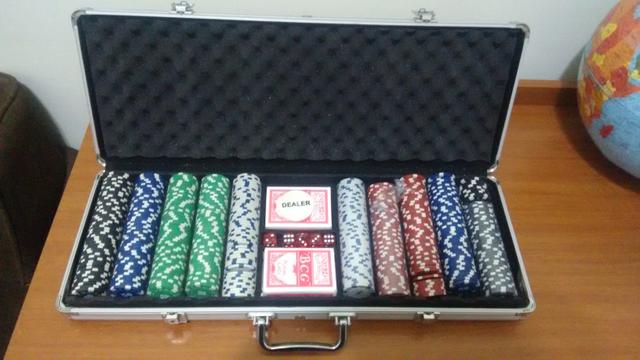 Maleta de poker original- 500 fichas
