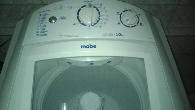 Maquina de Lavar (Continental) Mabe 10KG Semi Nova