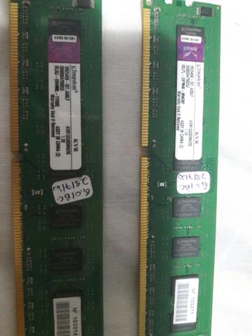 Memória 4GB DDR Kingston para PC