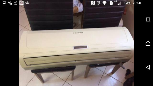 Split electrolux quente frio btus
