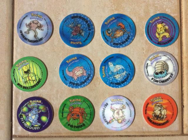 Tazos Pokemon Elma Chips