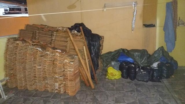 Telhas romanas para retirada