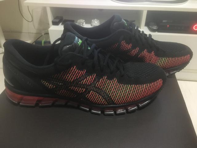 Tênis asics novo quantum 360 modelo camaleão