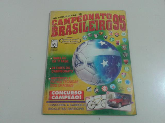Álbum Livro Ilustrado Campeonato Brasileiro 95