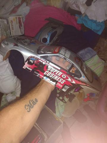 Automodelo bolha com farol e lanterna em LED