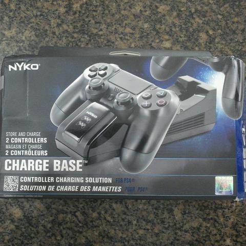 Base Carregador para 2 controles ps4