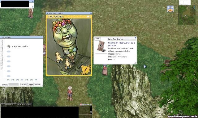 Carta Tao Gunka Ragnarok - Servidor Thor