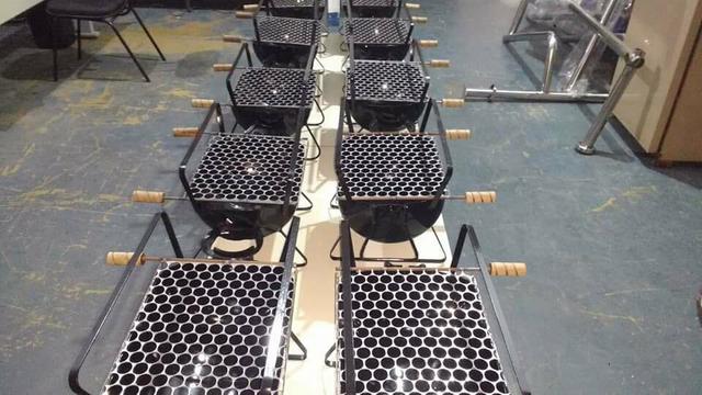 Churrasqueira portátil Semi bafo