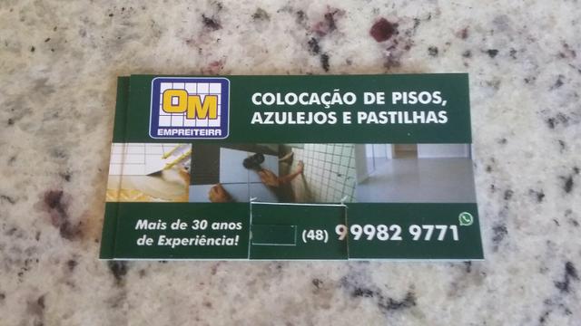 Colocaçao d ceramicas