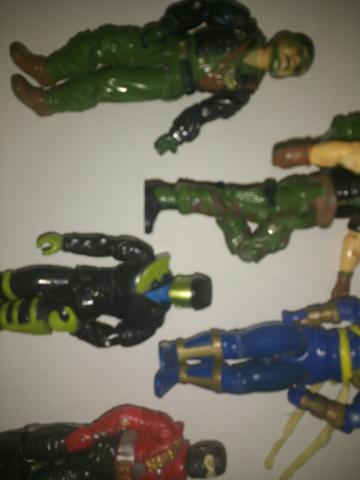 Comandos em ação brinquedo antigo anos 