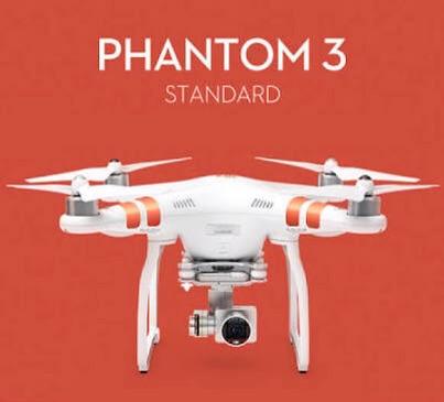 Drone DJI Phantom 3 Standard sem câmera e gimbal