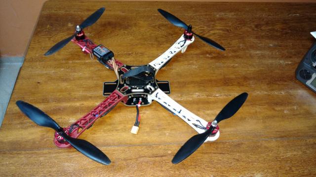 Drone F450 + APM 2.6 + Radio turnigy 9x