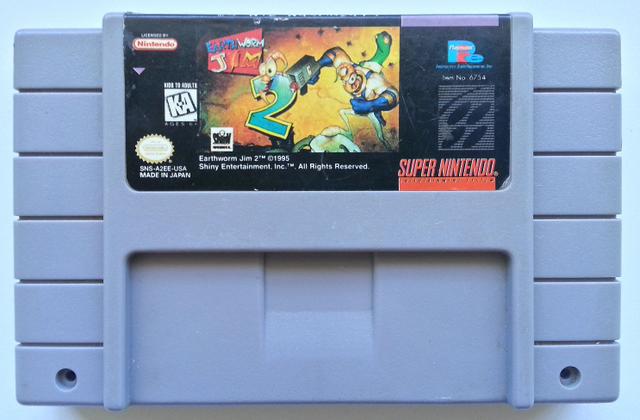 Earthworm Jum 2 - Super Nintendo SNES