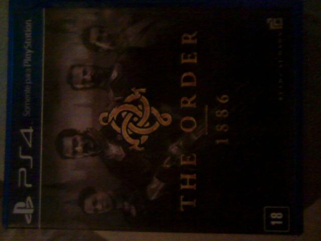 Jogo the order  ps4