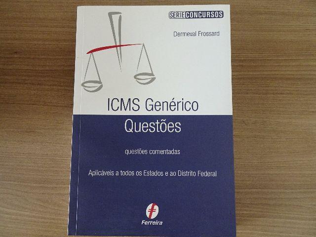 Livro ICMS Genérico Questões Comentadas