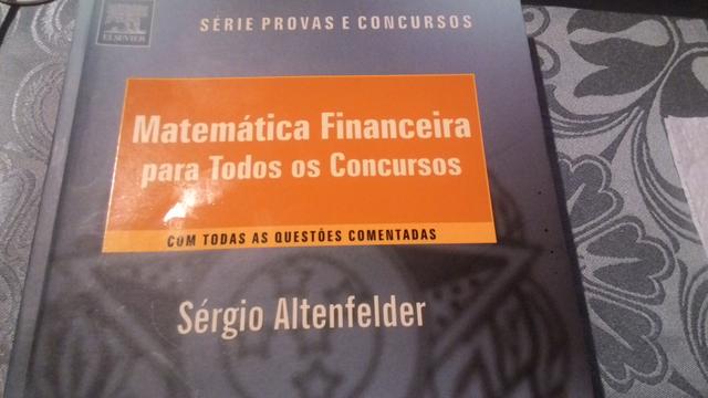 Livro Matemática Financeira para todos os concursos
