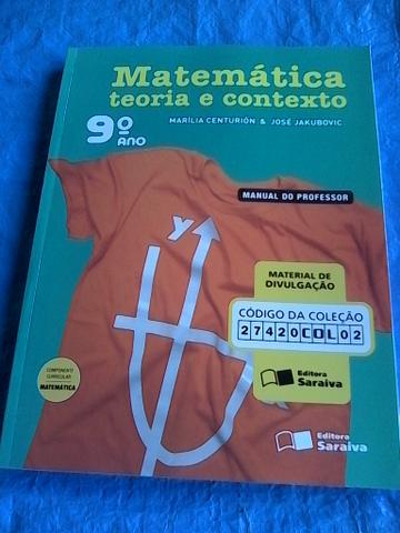 Livro Matemática teoria e contexto. 9º ano. Livro do