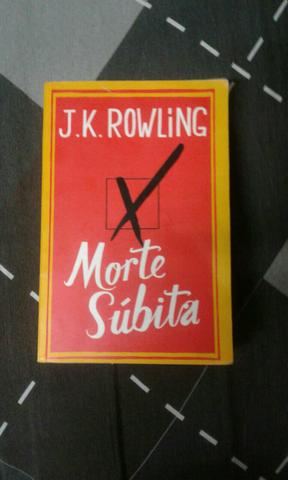 Livro Morte Súbita JK Rowling