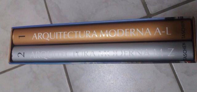 Livro arquitectura moderna 1 e 2 por  reais