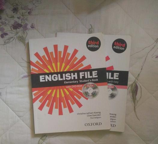 Livro de Inglês - English File Oxford