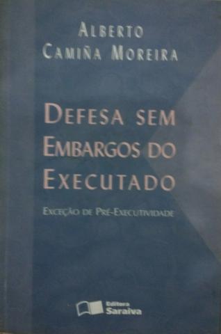 Livro direito - Defesa sem embargos do executado: exceção
