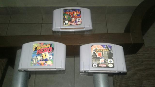 Lote de jogos originais nintendo 64
