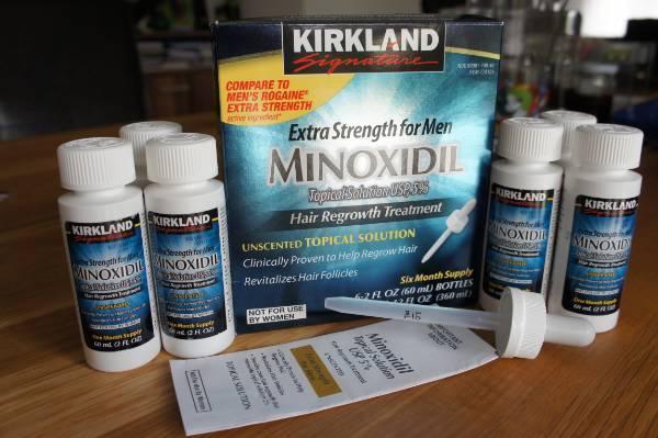 Minoxidil Kirkland 5% Direto dos Estados Unidos (100%