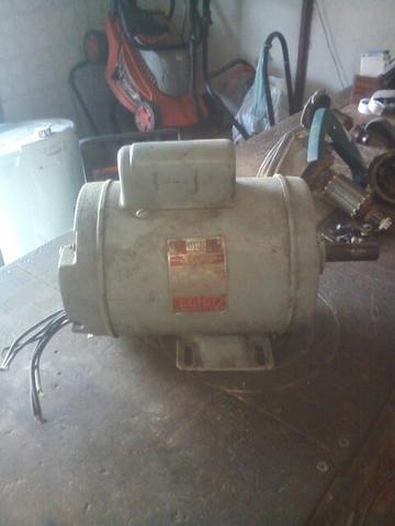 Motor 1 hp baixa rotação