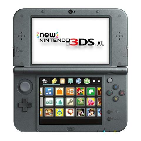 New nintendo 3DS XL preto