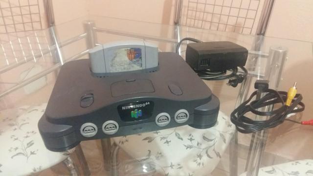 Nintendo 64 com 1 Jogo Original