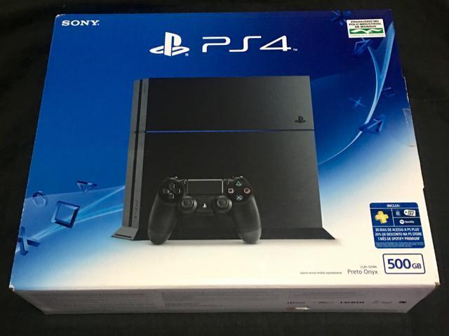 Playstation 4 Nacional - 11 meses de garantia + Jogo + PS