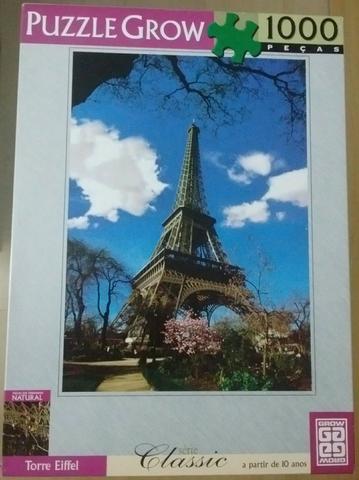 Quebra Cabeça Puzzle Grow  Peças - Torre Eiffel