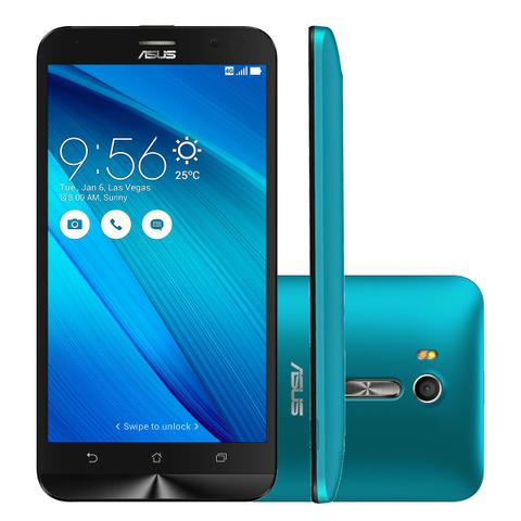Zenfone Live, DTV ZB551KL azul, 16GB, Tela 5.5", Dual Chip,