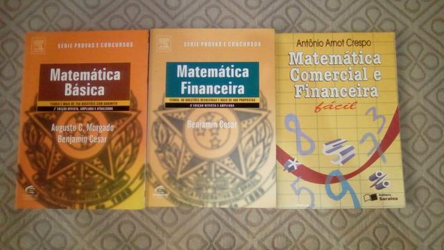 3 Livros de Matemática por apenas 60 reais o combo