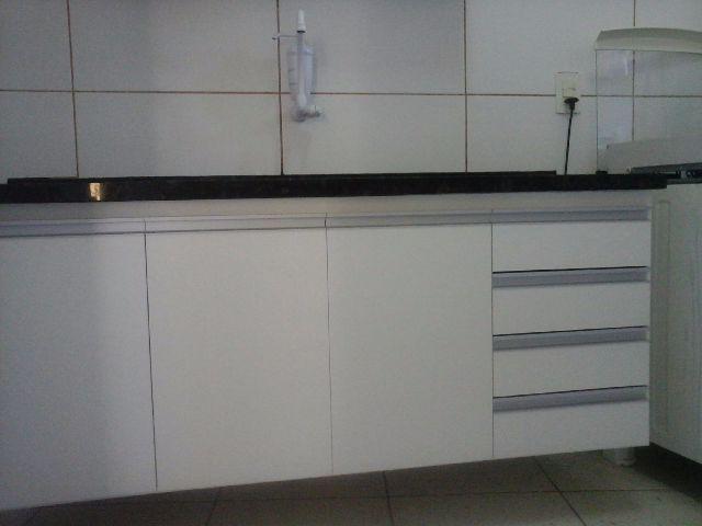 Armario Cozinha branco (fabricado novo sob medida)
