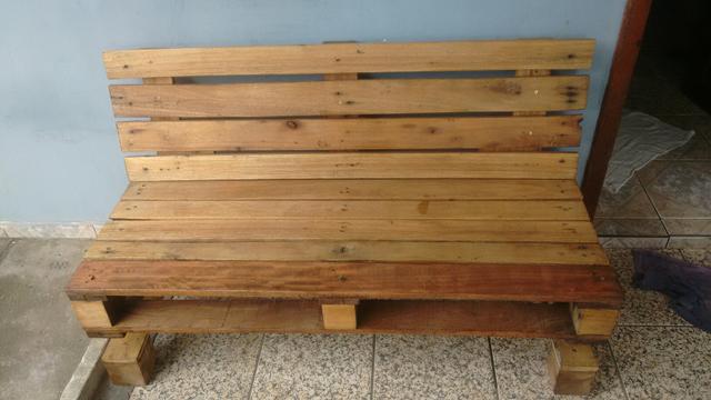 Banco de pallet