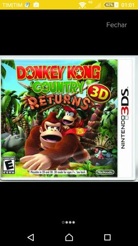 Donkey Kong country returns - Nintendo 3ds