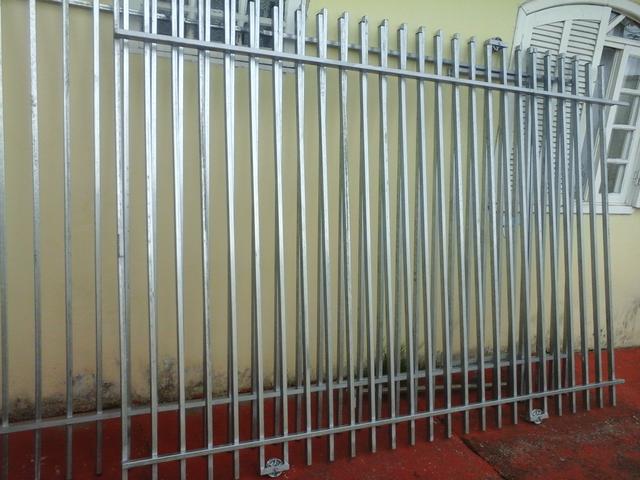 Grades e portões de metalon 20 x 30 galvanizado