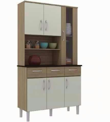 Kit San Marino - Cozinha Compacta Ronipa 6 Portas